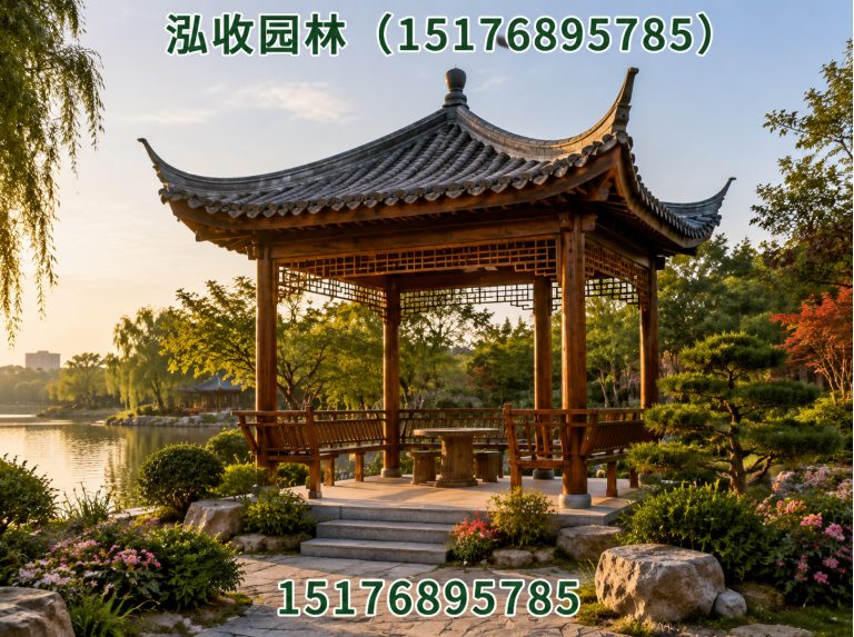 桂林防腐木展示图